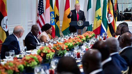 تجارت دوجانبه آمریکا و آفریقا