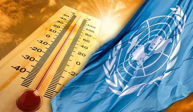 گرمایش زمین سازمان ملل