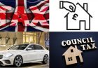 مالیات سالانه املاک و خودرو در بریتانیا