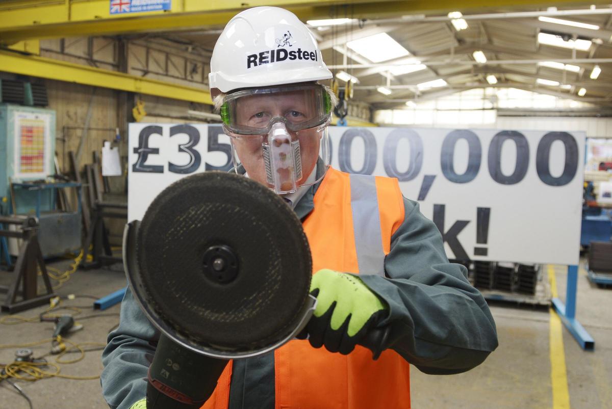 افزایش تعرفه واردات فولاد بریتانیا
