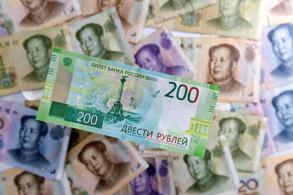 استفاده 8 برابری روسیه از یوآن چین برای کاهش وابستگی به دلار