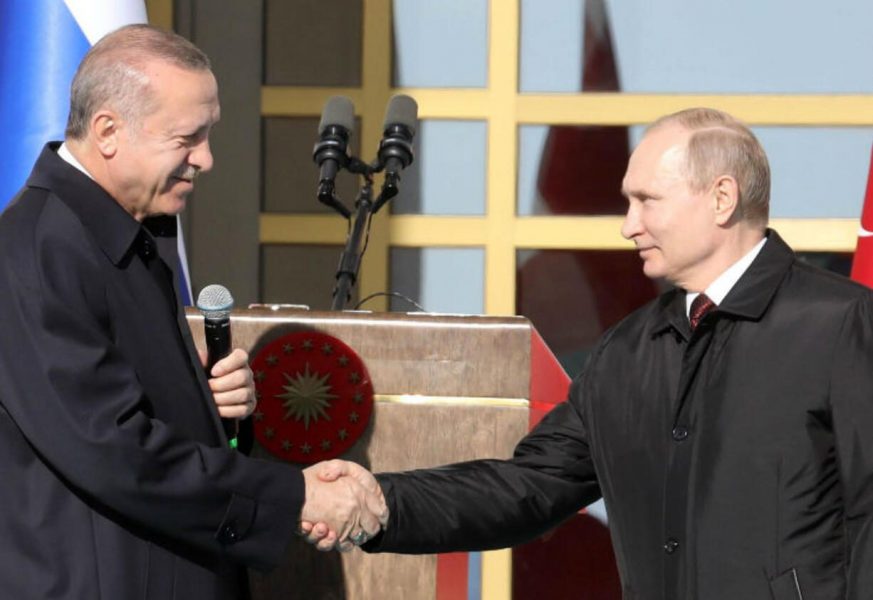 ساخت نیروگاه هسته‌ای ترکیه با همکاری روسیه - پوتین اردوغان