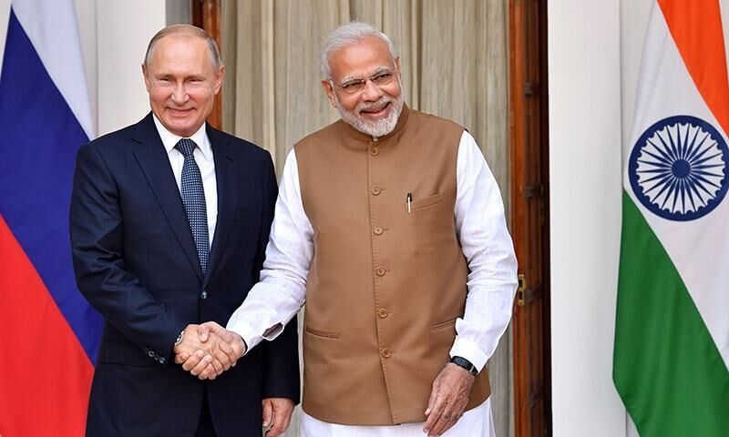 تجارت روسیه و هند