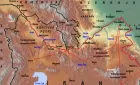 نشان دادن مسیر راه آهن مشترک ایران و آذربایجان