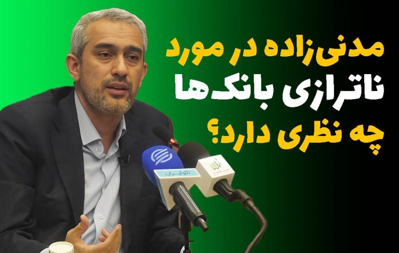 مدنی زاده ناترازی بانک‌ها
