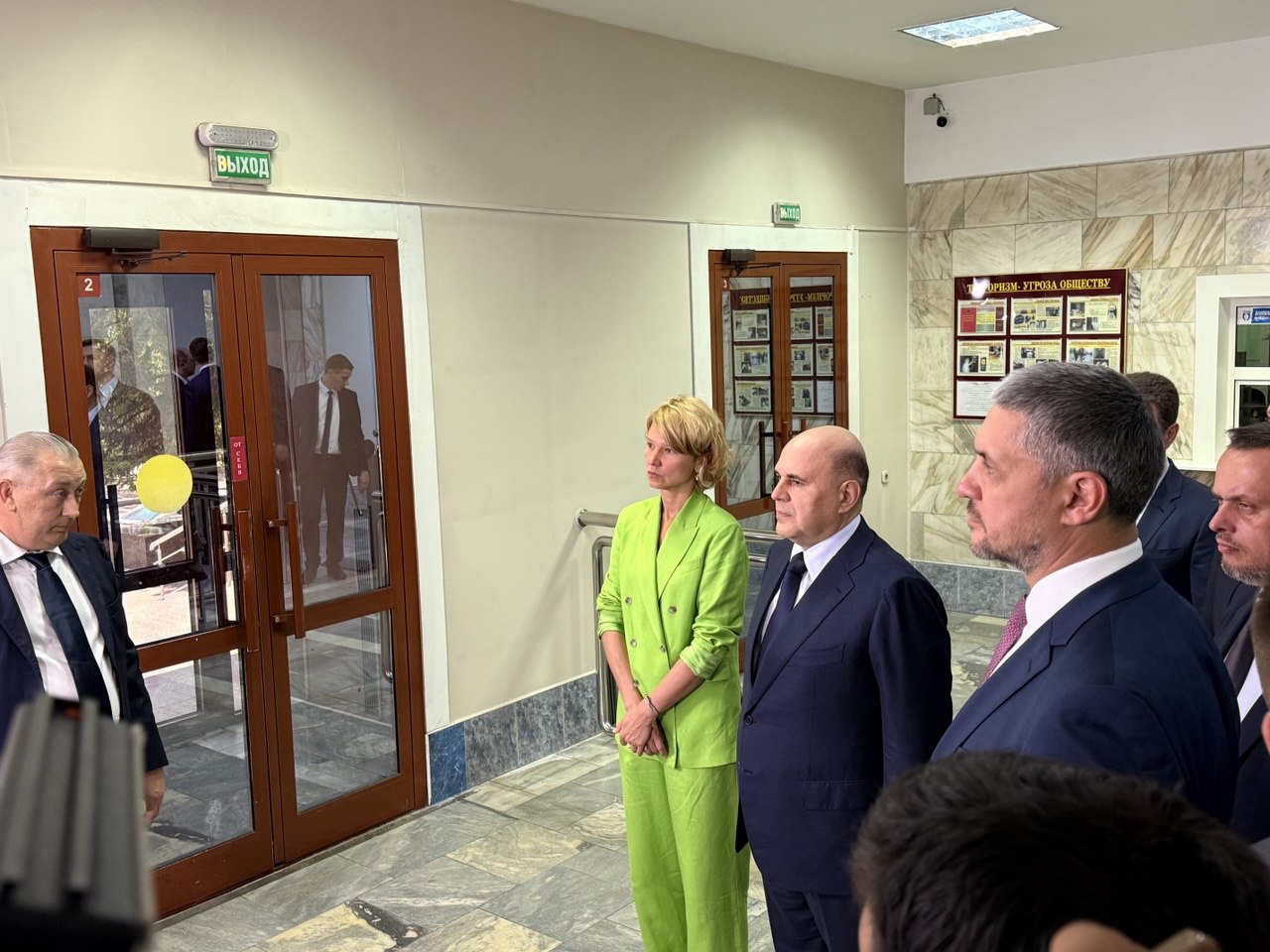 بازدید نخست وزیر روسیه از پایانه ریلی صادرات غلات به چین