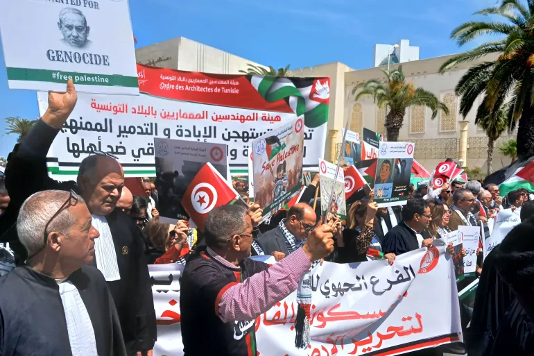 گسترش موج تحریم محصولات اسرائیلی در تونس در حمایت از فلسطین