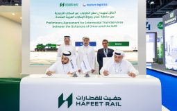 پروژه مشترک امارات و عمان برای ایجاد نخستین مسیر ریلی باری بین دو کشور کلید خورد