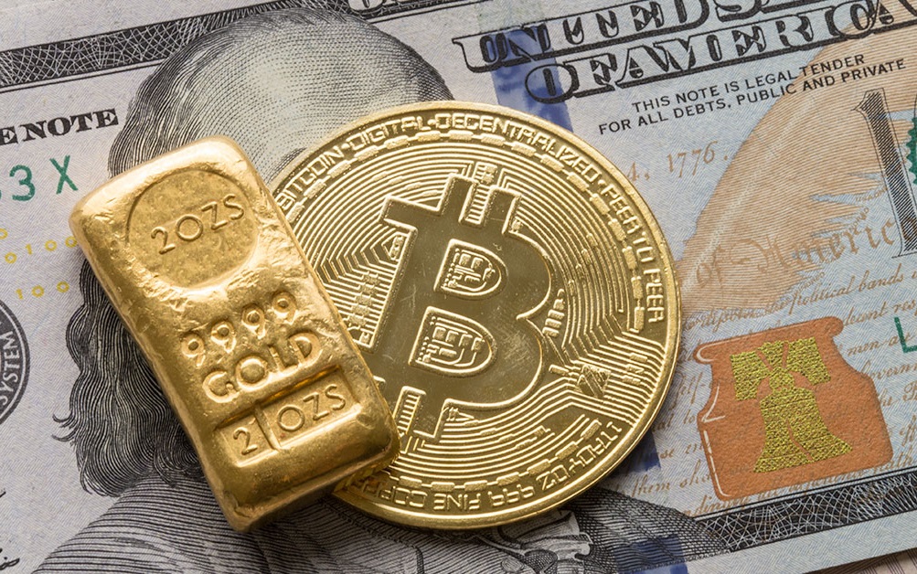 جهش قیمتی طلا و بیت‌کوین