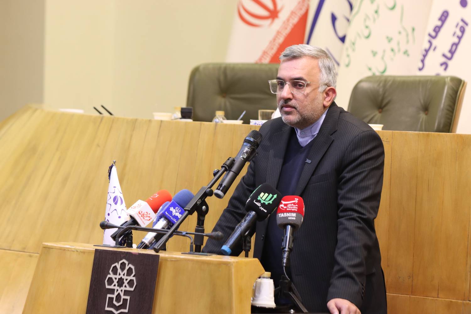 حمید قنبری - افتتاحیه دوازدهمین همایش سالانه اقتصاد مقاومتی