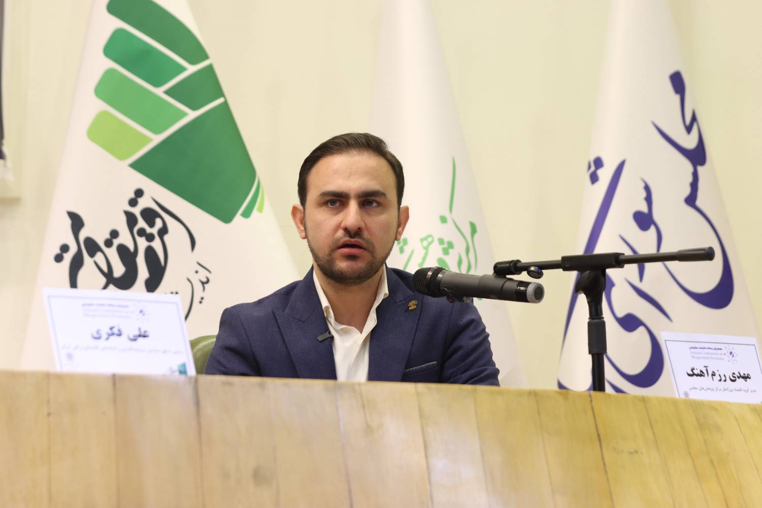 مهدی رزم آهنگ - پنل - افتتاحیه همایش 12