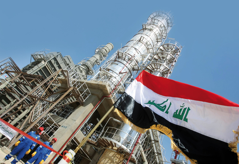 سقوط تولید نفت عراق