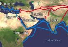 مسیر تجارت هند با اروپا