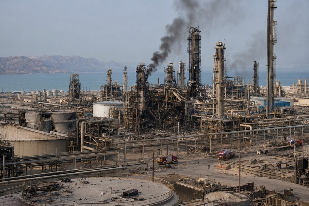خطای محاسباتی در آسیب به پتروشیمی