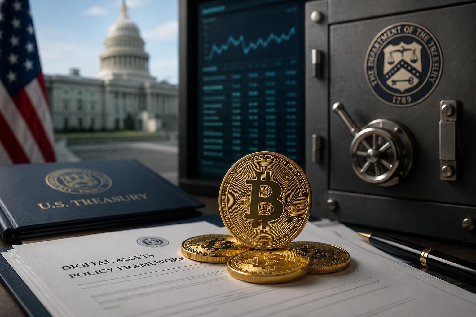 بیت‌کوین آمریکا مدیریت ارزهای دیجیتال دولتی