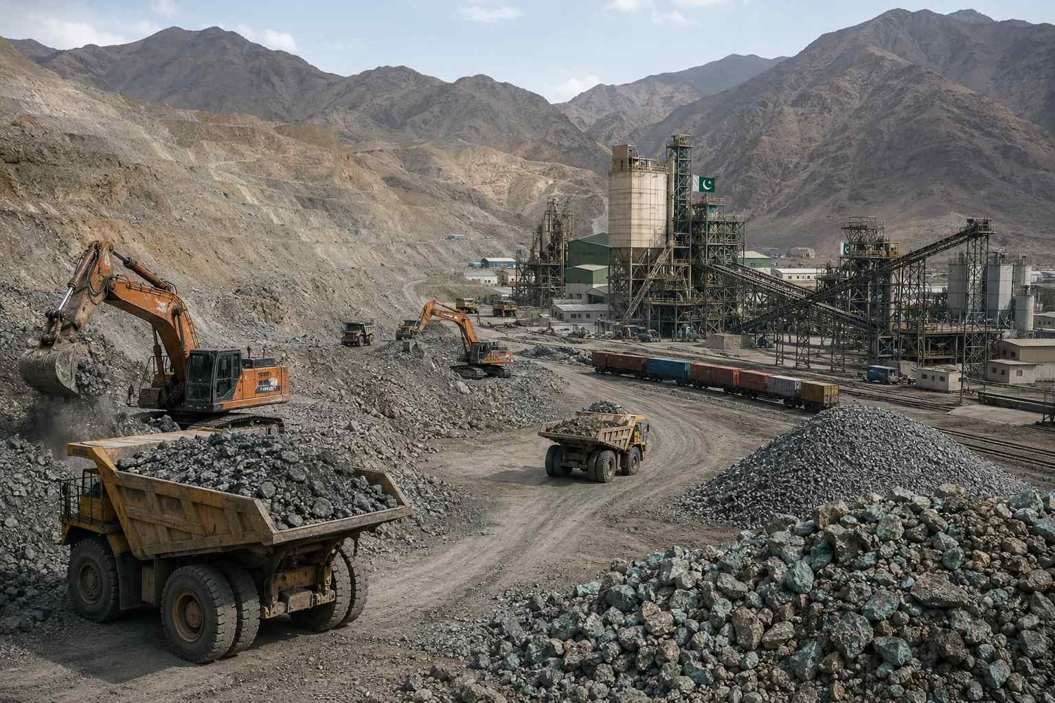 توافق معدنی آمریکا و پاکستان