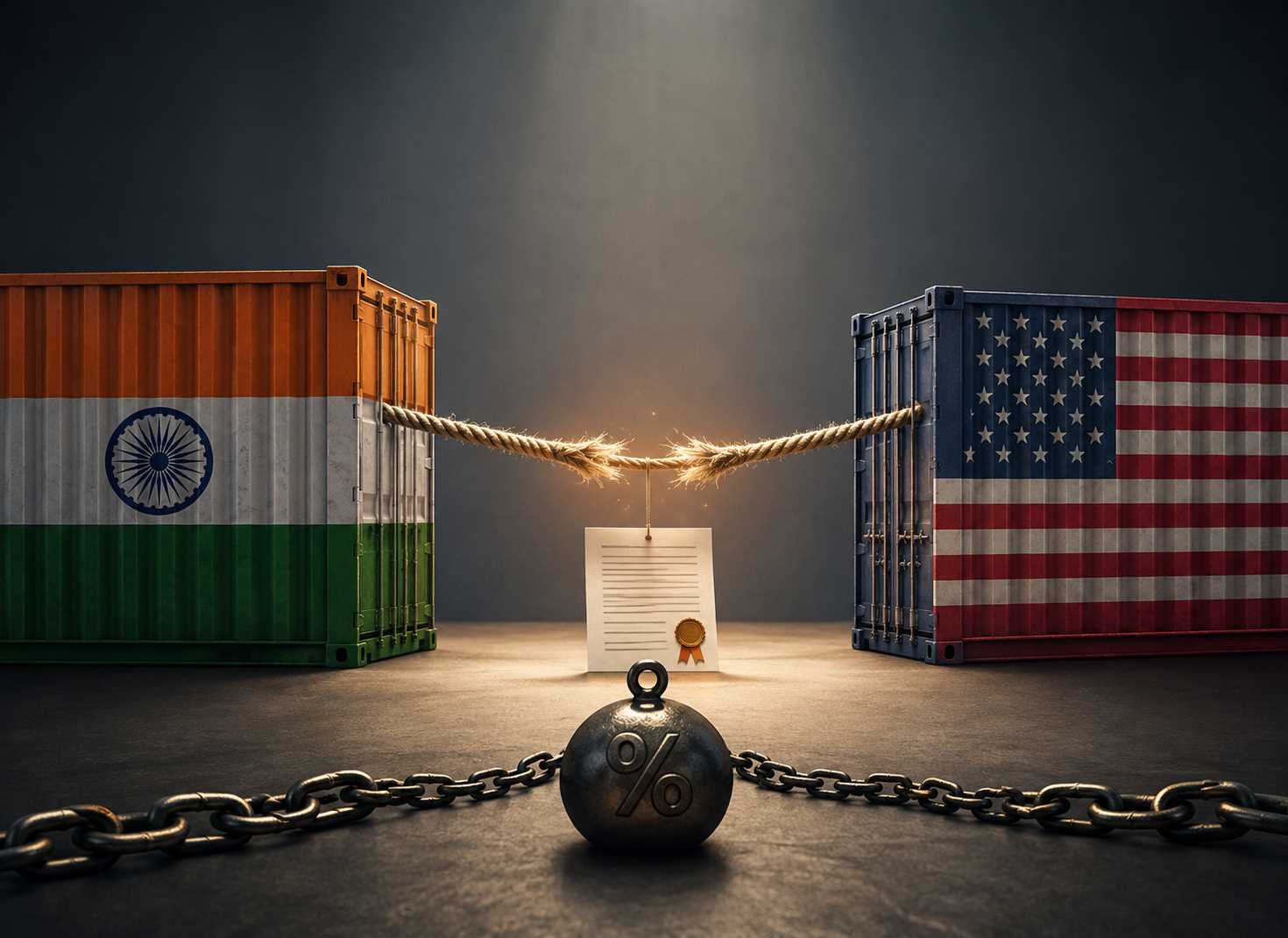 توافق تجاری هند و آمریکا