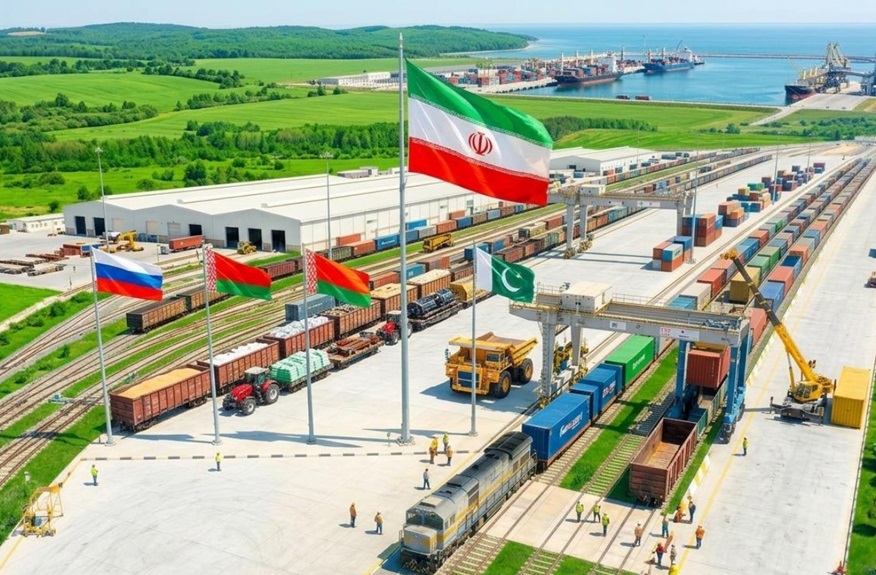 راهگذر شمال-جنوب و مسیر جدید ریلی روسیه