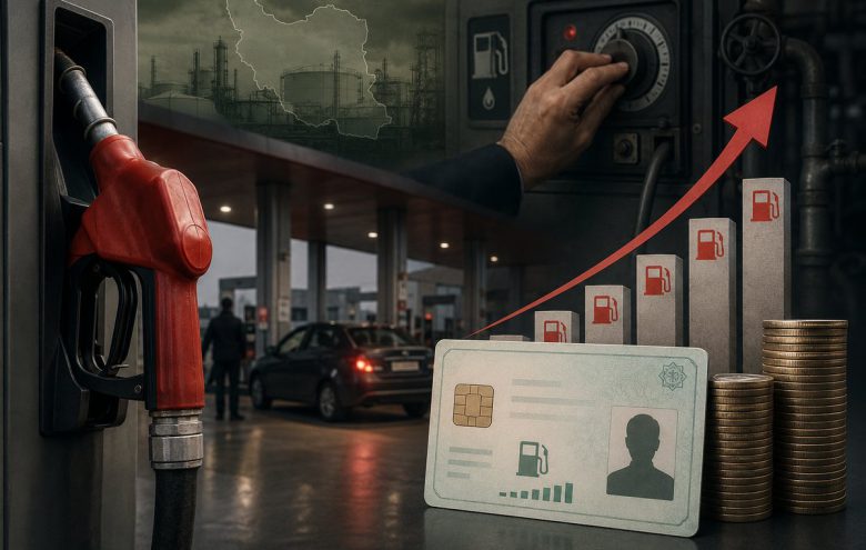 سهمیه بنزین کدملی تفاوتی با جهش بیش از ۱۰ برابری قیمت ندارد