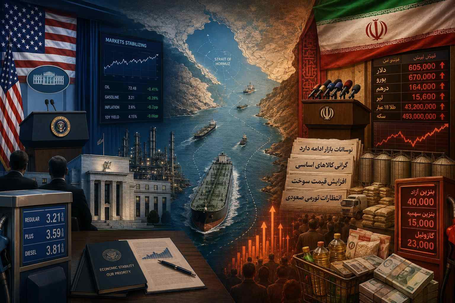 مدیریت انتظارات در اقتصاد جنگی؛ تفاوت رویکرد ایران و آمریکا